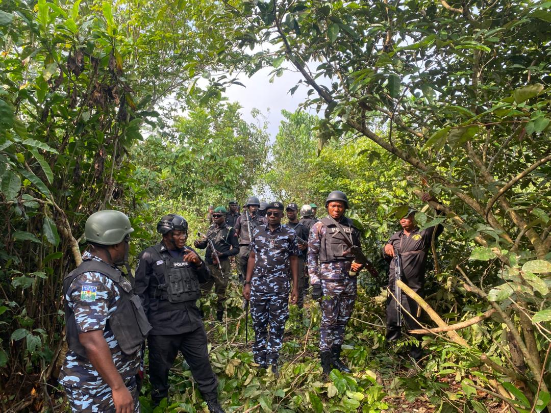 Police begin search for abducted motorists in Imo